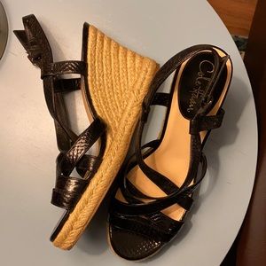 Cole haan espadrille wedge sandal